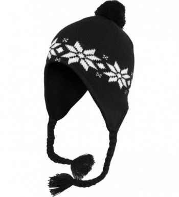 Urban Classics Men's TB315 Norwegian Beanie Hat - Blk/Wht - C011J4PMEDP