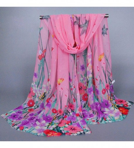 Creazy Womens Ladies Chiffon Scarves in Wraps & Pashminas