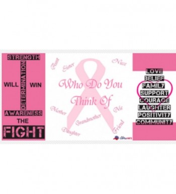 Ribbon Breast Cancer Awareness Embroidered