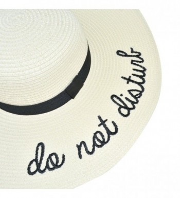 DRESHOW Floppy Women Saying Packable in Women's Sun Hats