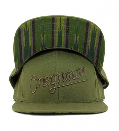 Oregrown Original Snapback - Army Green - C5188E36Q4A