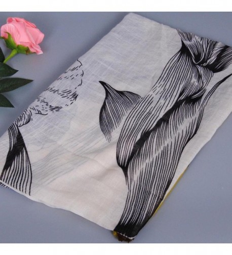 Fashion Printing Tassels Cotton Scarves in Fashion Scarves