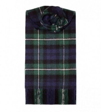 Lochcarron Forbes Tartan Lambswool Scarf - CK115X2RFKZ