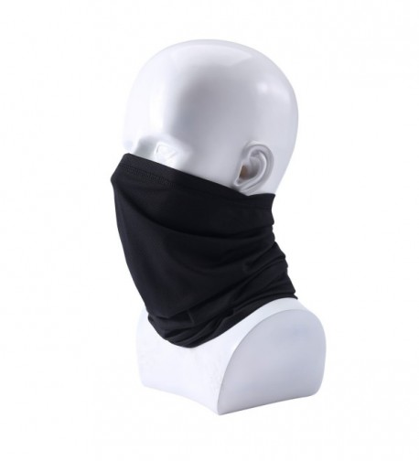 Winter Neck Gaiter Warmer Windproof Dust free UV Face Mask Black Smc-ax ...