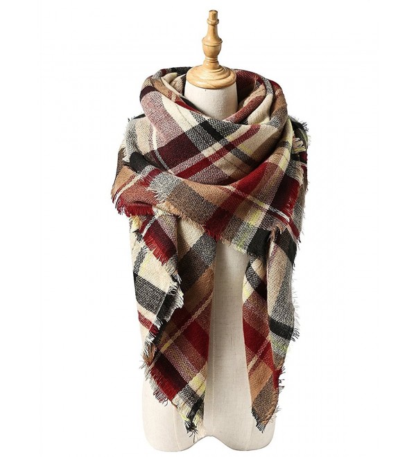 Pashmina Classic Blanket Scarves Scottish - Scottish Stripe Plaid - C61887SM9HI