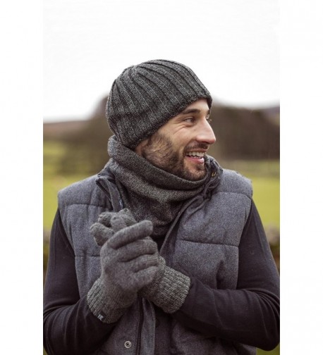 Heat Holders Thermal Knitted Charcoal in Men's Skullies & Beanies