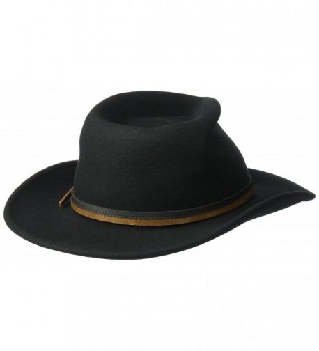Country Gentleman Outback Fedora Black