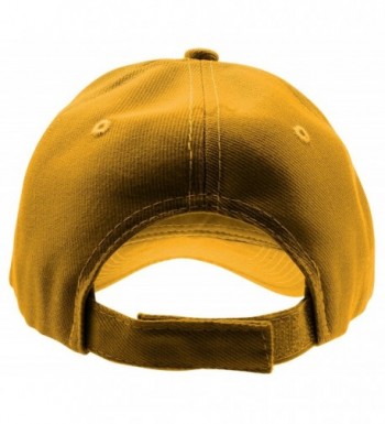 Enimay Baseball Adjustable Outdoor Mustard in Women's Baseball Caps