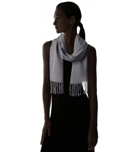 Gabriella Womens Solid Scarf Fringe in Fashion Scarves