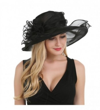 Women's Organza Church Kentucky Derby Fascinator Bridal Cap British Tea ...