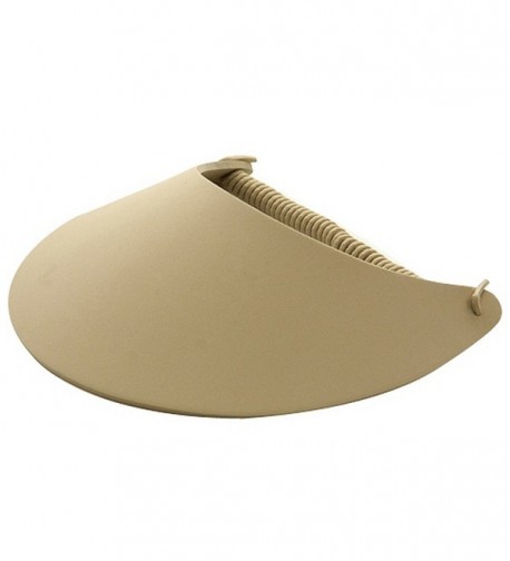 Foam Sun Visors (9-inch) - Khaki - CS111C6IFDH