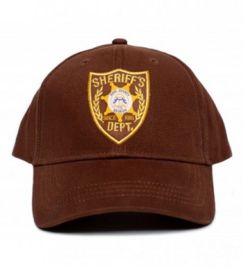 Walking Dead Sheriffs Appliqu%C3%A9 Unisex Adult in Women's Baseball Caps