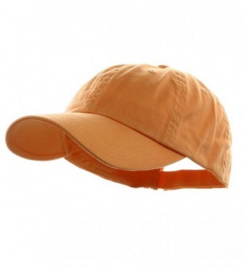 Low Profile Velcro Adjustable Cotton Twill Cap Peach One Size - CA1281GPP83