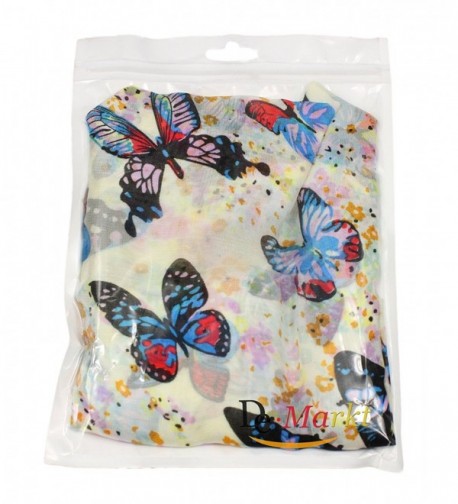 Demarkt Butterflies Print Elegant Scarf