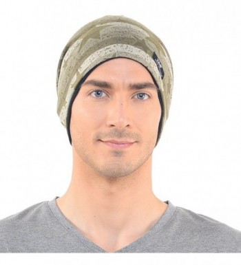 Camouflage Slouchy Beanie Oversize Style B106 in Men's Skullies & Beanies