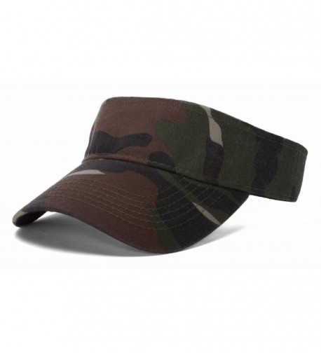 Woodland Camo Blank Adjustable Visor - CC11QIVXZI1