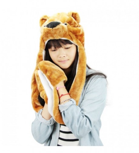 FakeFace Autumn Cartoon Earflap Costume in Cold Weather Scarves & Wraps