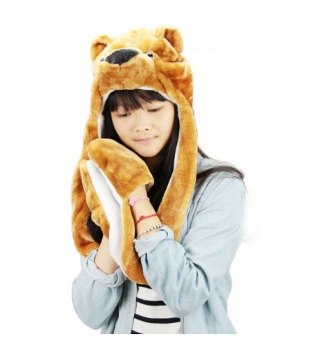 FakeFace Autumn Cartoon Earflap Costume in Cold Weather Scarves & Wraps