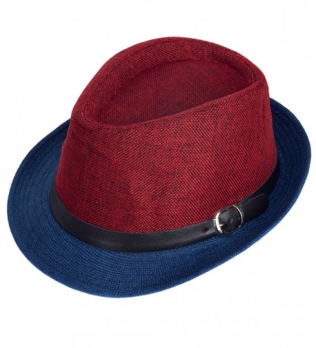 Aerusi Mens Fusion Straw Fedora