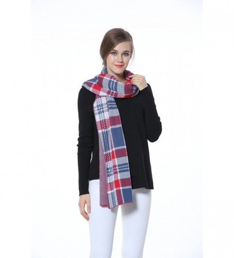 Knitbest Checked Fashion Blanket Scarves