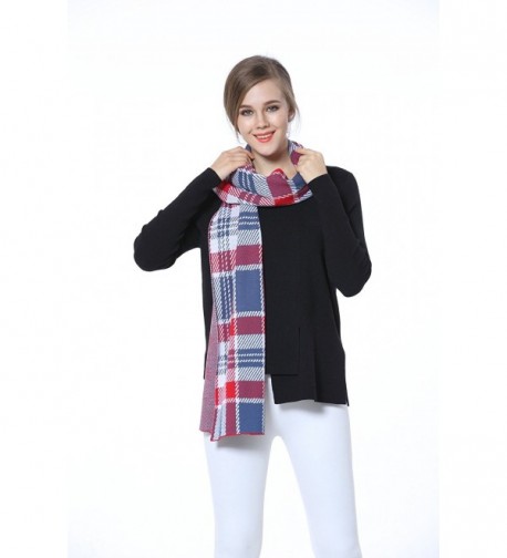 Knitbest Checked Fashion Blanket Scarves in Fashion Scarves