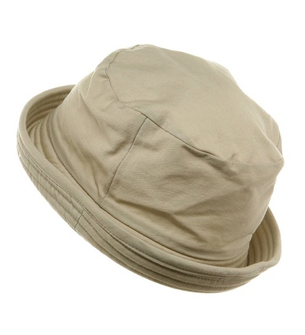Washed Twill Fashion Hat-Khaki CW111GHV061