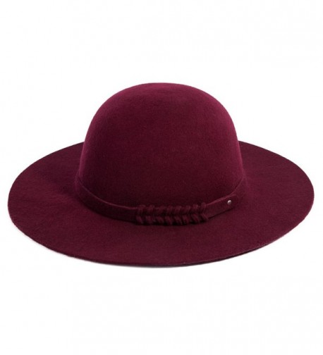 Siggi Woman Winter Fedora Burgundy