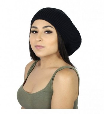 Elliott Oliver Co Ribbed Slouchy in Women's Berets