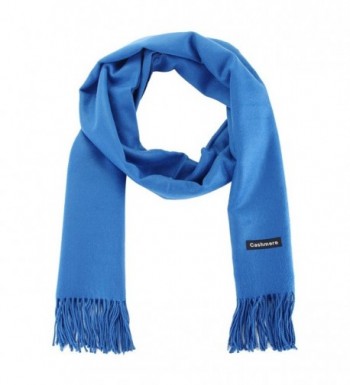 Winter Cashmere Lambswool Fringe Valentines - Blue - C8126NRM5YJ