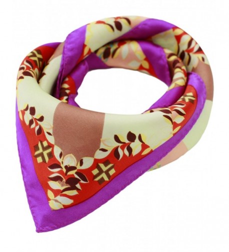 Ayli Women's Mulberry Silk Scarf Various Style - Abstract Pattern 5 - CG1282KSP1H