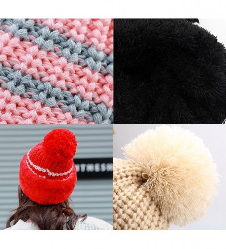 WFLB Womens Earflap Scarves Beanie in Women's Skullies & Beanies