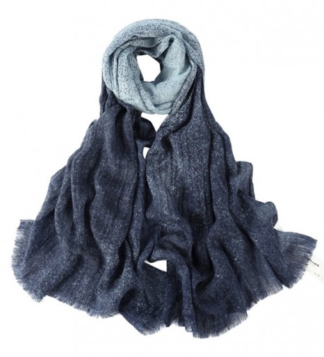 Winter Shawl ZORJAR Fashion Scarves Womens - Blue - CM12MXO9HRT