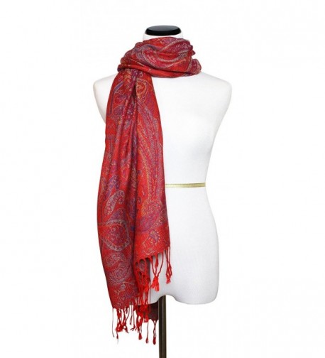 Paisley Jacquard Womens Fashion Accent in Wraps & Pashminas