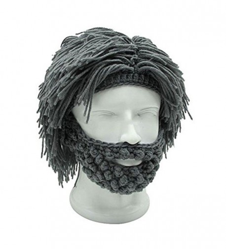 Barbarian Knitted Beard Winter Funny
