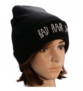 Winter Skull Beanie Black Women