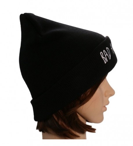 Winter Skull Beanie Black Women in Women's Skullies & Beanies