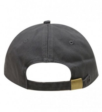 City Hunter Cotton Baseball Charcoal in Women's Baseball Caps