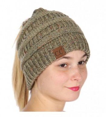 SERENITA Unisex Confetti Stretch Ponytail in Women's Skullies & Beanies