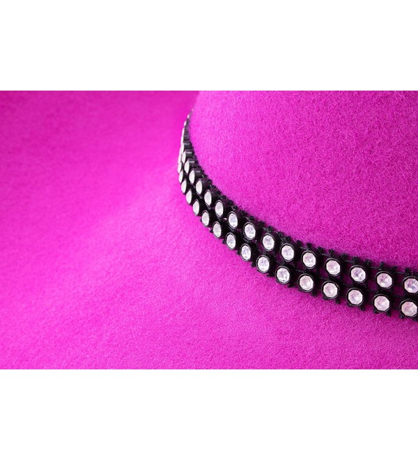 Wrangler Tickled Pink Shapeable Soft Wool Felt Cowgirl Hat C2184KA673U