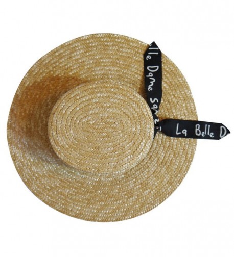 MAISON COCO Natural Adjustable Letter in Women's Fedoras