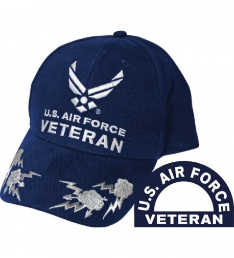 United States Air Force Veteran II Blue Hat Cap USAF - CJ11COQ0VOP