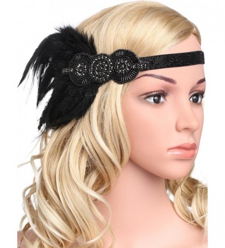 BABEYOND Flapper Headpiece Headband Accessories