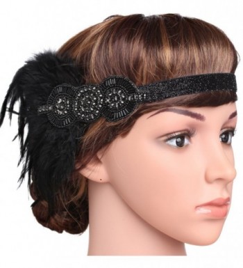 BABEYOND Flapper Headpiece Headband Accessories in Women's Headbands in Women's Hats & Caps