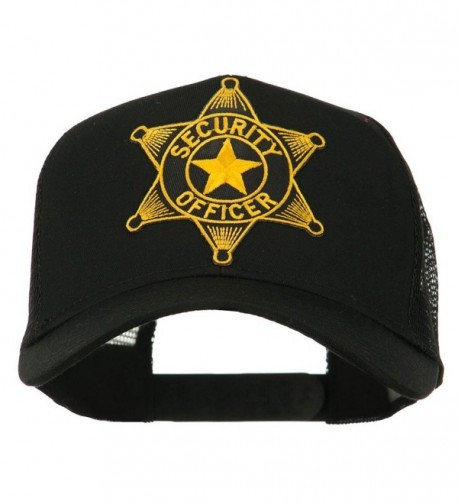 Security Officer Star Patched Mesh