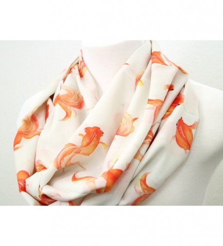 Goldfish infinity Birthday anniversary present in Fashion Scarves