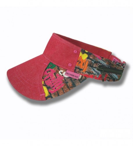 Hothead Wide Visor Graffiti Denim