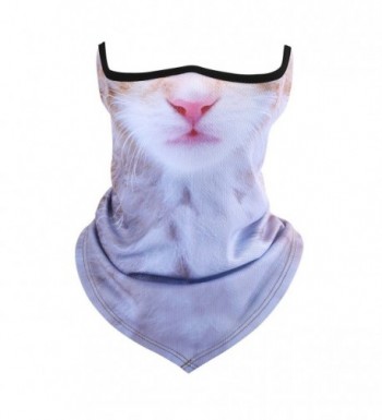 Unisex 3D Prints Animal Pattern Half Face Mask Neck Gaiter Warmer Scarf for Outdoor Sports - A02 - C2186RC6SR9