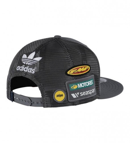 Troy Lee Designs Snapback Hat Charcoal