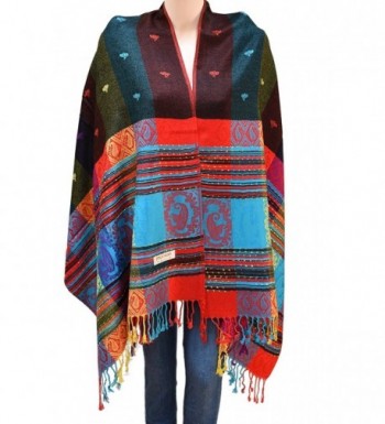 Flyingeagle Trade Rainbow Colorful Pashmina