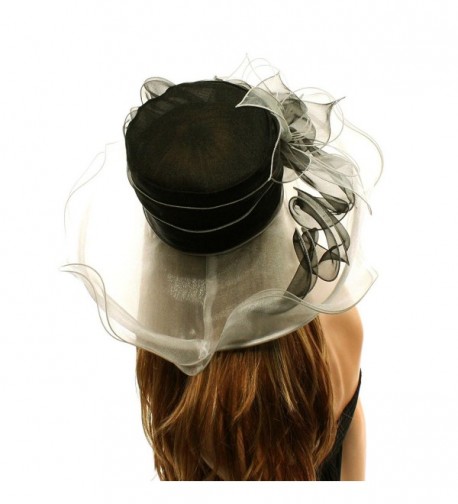 Kentucky Floppy Ruffle Organza Hat in Women's Sun Hats